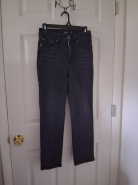 Ralph Lauren Black Denim Jeans with Branded Button